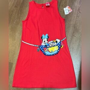 NWT Disney Minnie Mouse Purse Sleeveless Dress Size XL (14/16)
